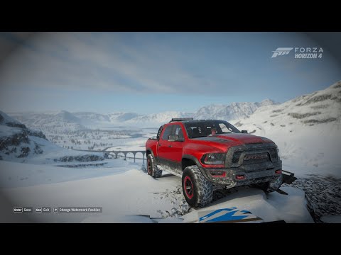 Forza Horizon 4 - RAM REBEL TRX CONCEPT - OFF-ROAD | Gameplay TORIZONO| 4K 60FPS