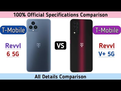 T-Mobile Revvl 6 5G Vs T-Mobile Revvl V+ Plus 5G