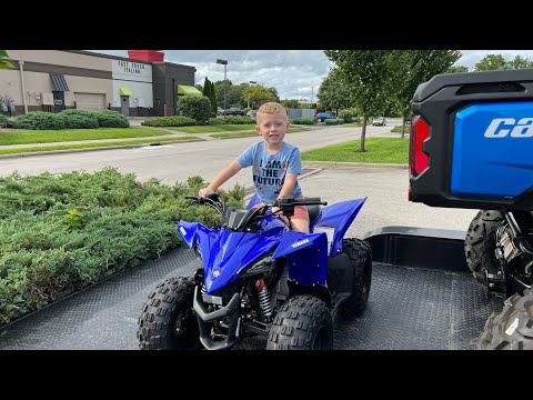 My 3 year old son loves his YFZ50! Best power wheel ever