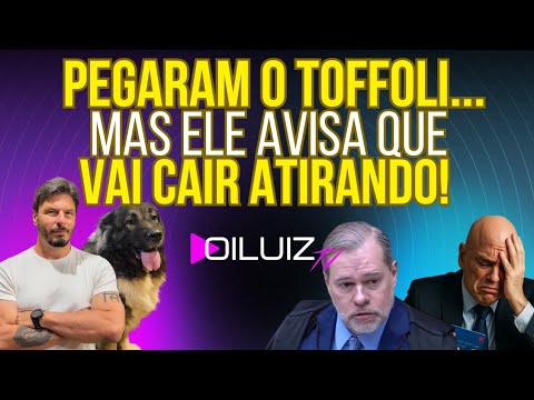 FOGO NO PARQUINHO: Pegaram o Toffoli... mas ele avisa que vai cair atirando!
