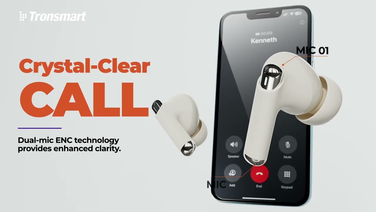 Tai nghe Bluetooth nhét tai Tronsmart Sounfii R4 | CellphoneS