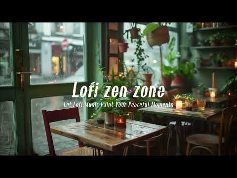 Beautiful Relaxing Music | Rainy Day Melodies: Lofi Café Vibes for Relaxing Moments