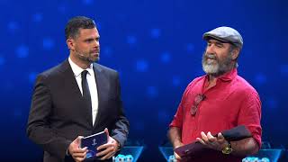 Eric Cantona Gives Interesting Acceptance Speech A