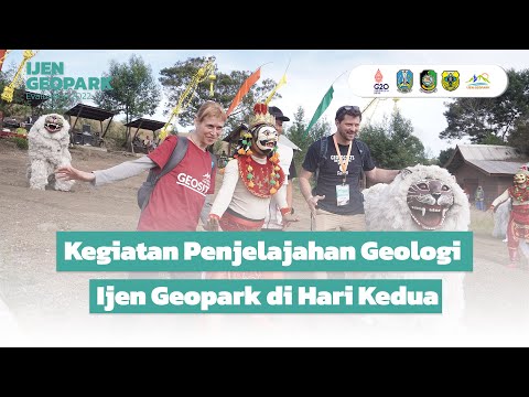 Kegiatan Penjelajahan Geologi Ijen Geopark di Hari Kedua