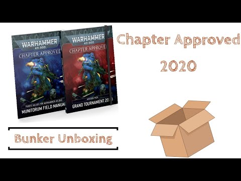 Bunker Unboxing: Chapter Approved 2020 Mission Pack and Field Manual