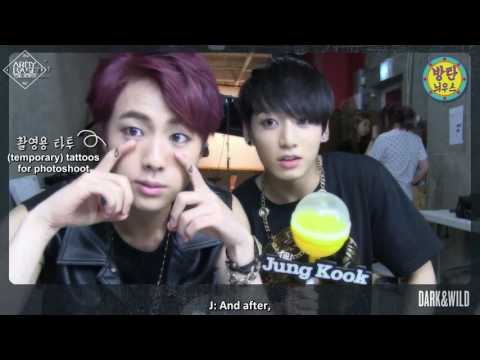 [ENG] [BTS in Naver Starcast] BANGTAN NEWS: DARK&WILD Concept Interview | ABS