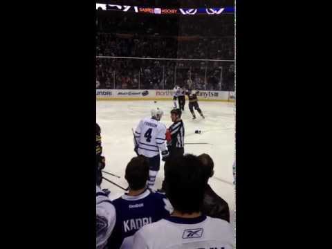 Leafs vs Sabres fight March 21/2013