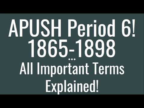Unit 6 Apush Quizlet