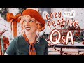 Cozy Q&A ⛄My vintage Christmas theme, favorite cookie recipe, winter aesthetics & more