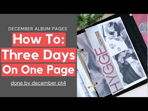 Easily Create 3 Stories on One Page | Done by December