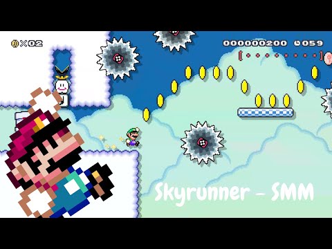 Skyrunner - SMM (Mario Maker 2) by Fynixx