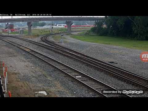 NS 5413 Manifast Train Southbound Belleave Ohio