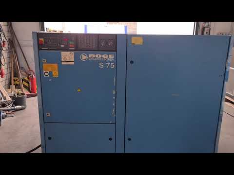 Schraubenkompressor Boge S75 - Nr. 501