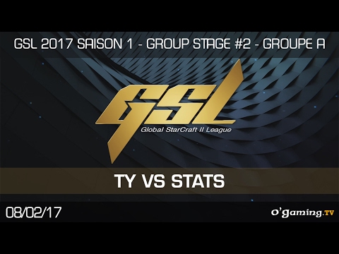 TY vs Stats TvP - GSL 2017 Saison 1 Code S - Group Stage #2 - Groupe A Winners match - Starcraft II