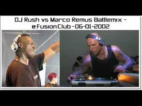 DJ Rush vs Marco Remus --- Battlemix @ Fusion Club - 06-01-2002