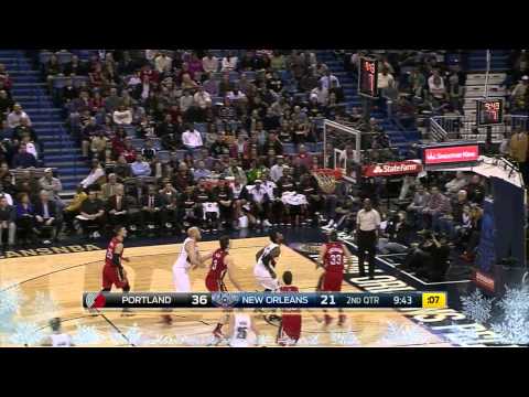 Allen Crabbe Highlights Blazers vs. Pelicans 12.20.2014 - 3 Points, 4 Assists