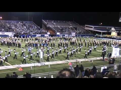 Northport High School Tiger Marching Band at Hofstra 10-21-10