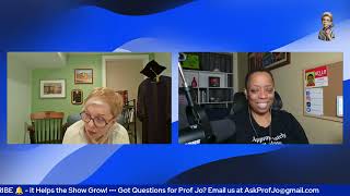 Live with Prof Jo!!!!