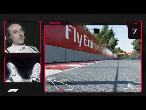 Robert Kubica's Virtual Hot Lap of Canada | Canadian Grand Prix
