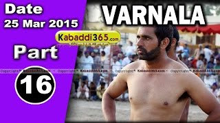Varnala (zira) Kabaddi Tournament 25 Mar 2015 Part 13 by Kabaddi365.com