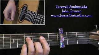 John Denver Farewell Andromeda Guitar Lesson