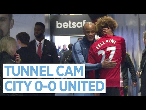 FELLAINI SEES RED! | City 0-0 United | Tunnel Cam