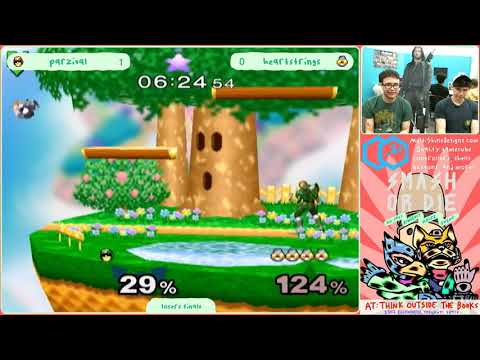 SMASH OR DIE 6 - heartstrings (Sheik) vs. parzival (Marth) Smash Melee Losers Finals