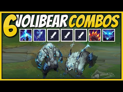 Voli MAIN Shows 6 NEW COMBOS With The New Volibear Rework | League of Legends Volibear Rework Guide