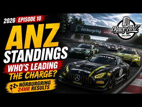2026 Episode 10… ANZ Standings & Nürburgring 24HR — Who’s Leading the Charge? | iRace ANZ Chat Show