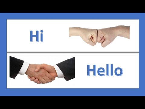 Cuál es la diferencia entre Hi y Hello en inglés