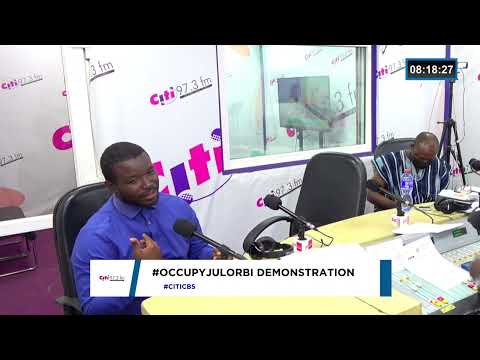 Godfred Akoto Boafo reviews #occupyjulorbihouse demo, policing of demonstration in Ghana | #CitiCBS