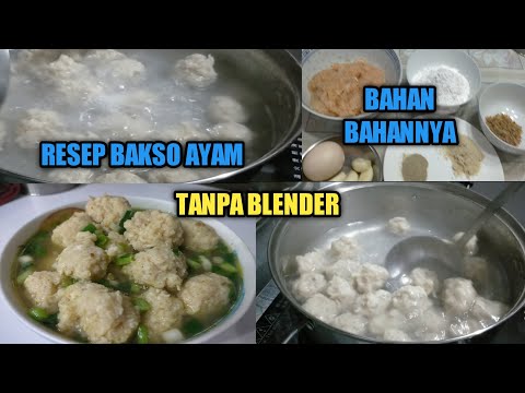 Begini Cara Membuat Bakso Ayam Tanpa Menggunakan Blender Begini Cara Membuat Bakso Ayam Tanpa Menggunakan Blender