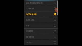 The rock clock the alarm songs