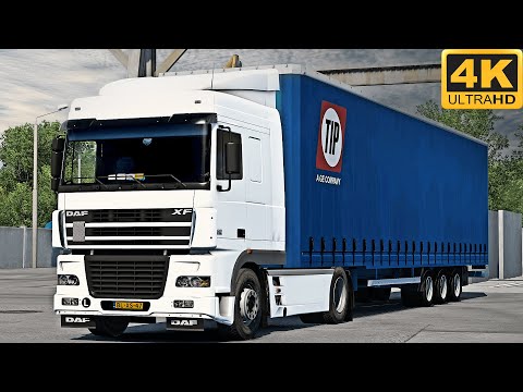 4K | ETS2 1.45 | Promods | DAF XF95 | Opole 🇵🇱 󠁧󠁢󠁳󠁣 - Brno 🇨🇿