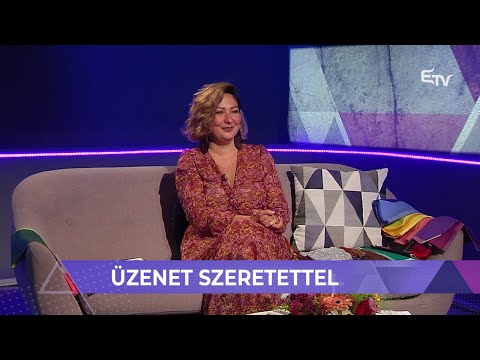 Hajnal Zsuzsanna stílus- és színtanácsadó az Üzenet szeretettel kívánságműsorban