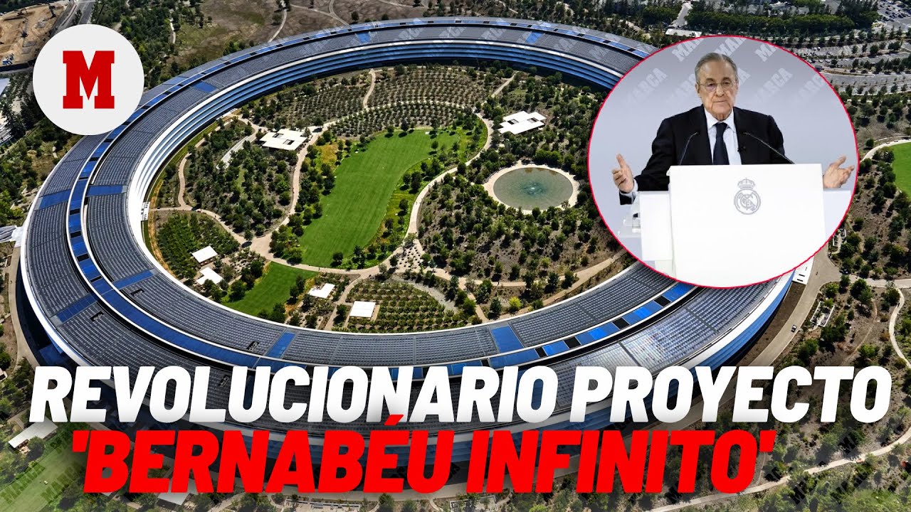Revolucionario nuevo proyecto de Florentino: negocia con Apple crear el 'Bernabéu infinito' I MARCA