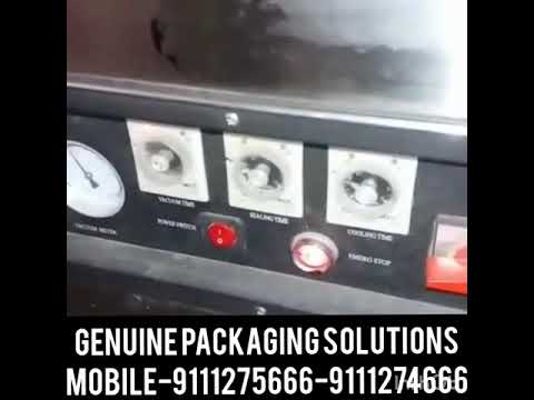 Vaccum packing machine