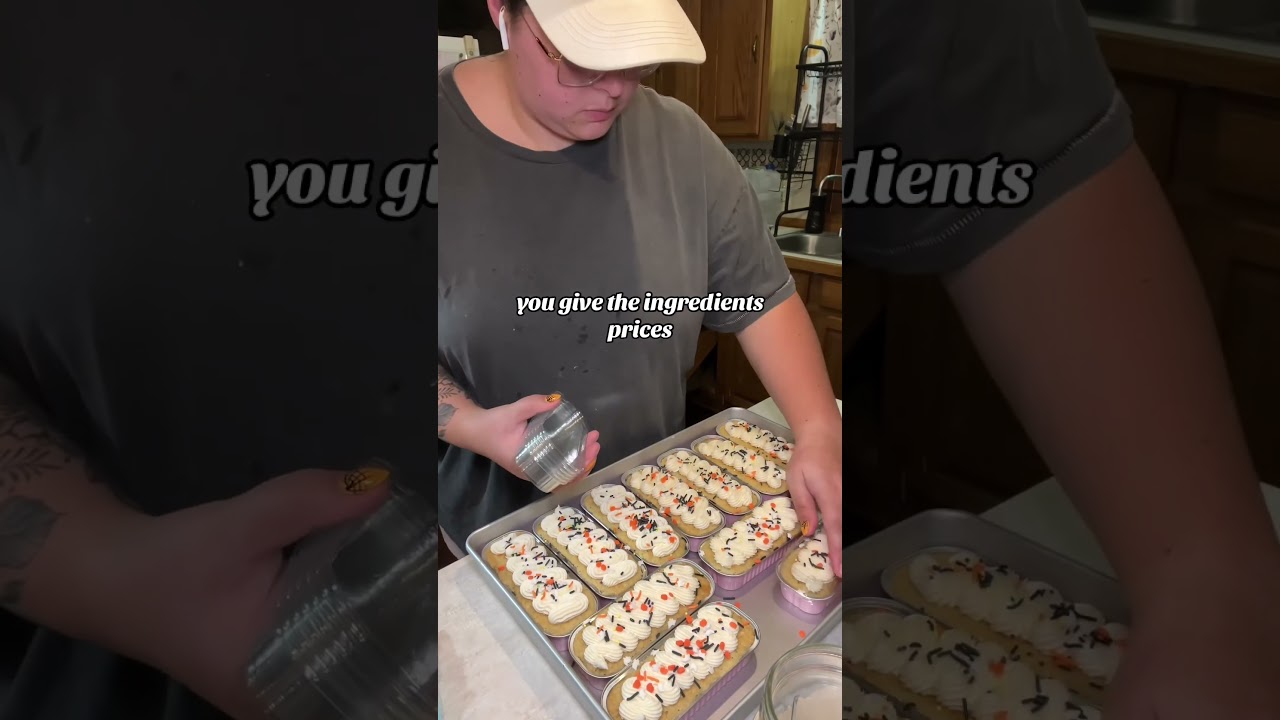 Pricing your baked goods! #baker #smallbusiness #homebaker #cake