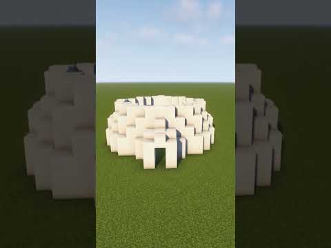 Ultimate Minecraft Igloo Build - Mind Blowing Art!