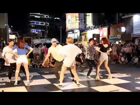 JHK] sin chon street dance yon sei univ. 춤동아리 churrus  number 5
