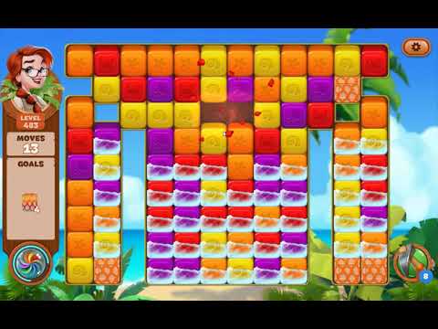 Lost Island Blast Adventure Level 483 NO BOOSTERS  A S GAMING