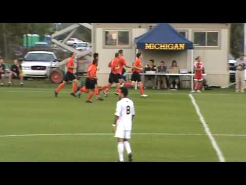 Bowling Green scores goal vs. Michigan