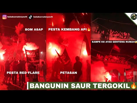 pesta petasan🔥 | bangunin saur tergokil