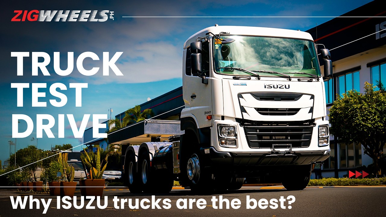 Test Driving Their Biggest Truck! + What Makes Isuzu's The Best | Zigwheels.Ph