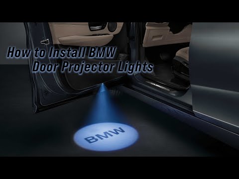How to Install BMW Door Projector Lighting [4k]