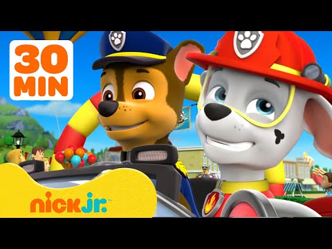 PAW Patrol Races to the Finish Line & More Epic Competitions! 🏆🏁 | 30 Minutes | Nick Jr.