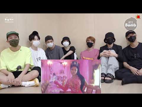 BTS react Karol G e Nicki Minaj - Tusa