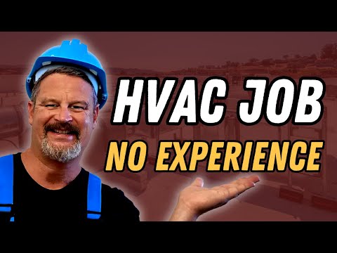 How to get an HVAC Job Without Any Experience in 2025