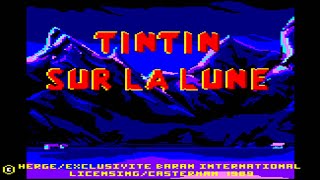 [Amstrad GX4000] Tintin Sur La Lune - Longplay