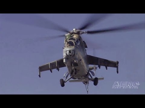 Aero-TV: 26,000 Pounds of Heli-Beast - The Cold War Air Museum's Mi-24